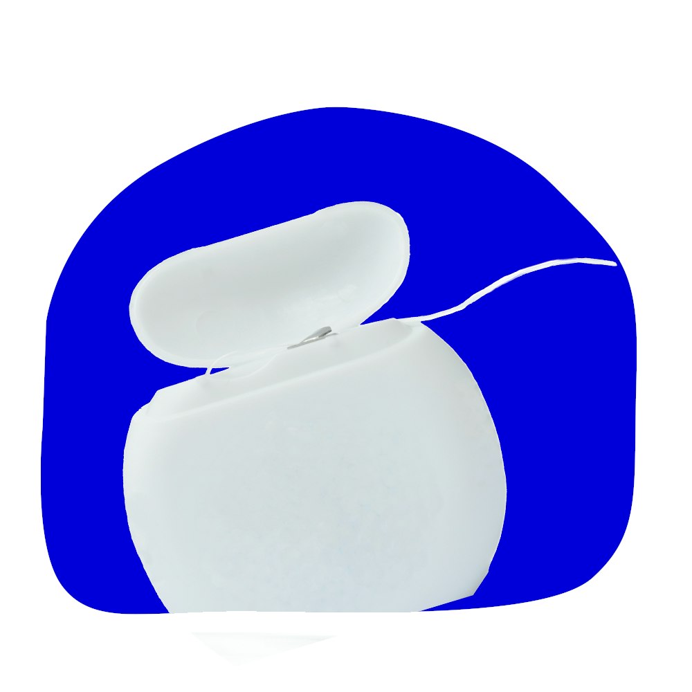 Image of a pack of dental floss