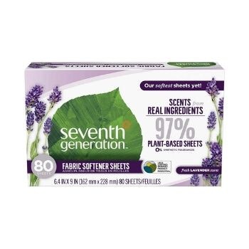Seventh Generation Lavender Dryer Sheets