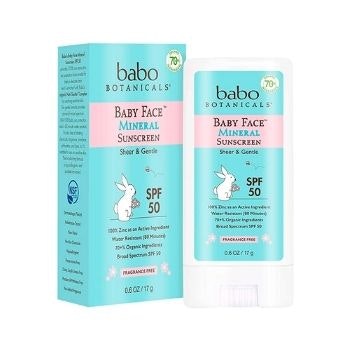 Babo Botanicals Baby Face Baby Sunscreen